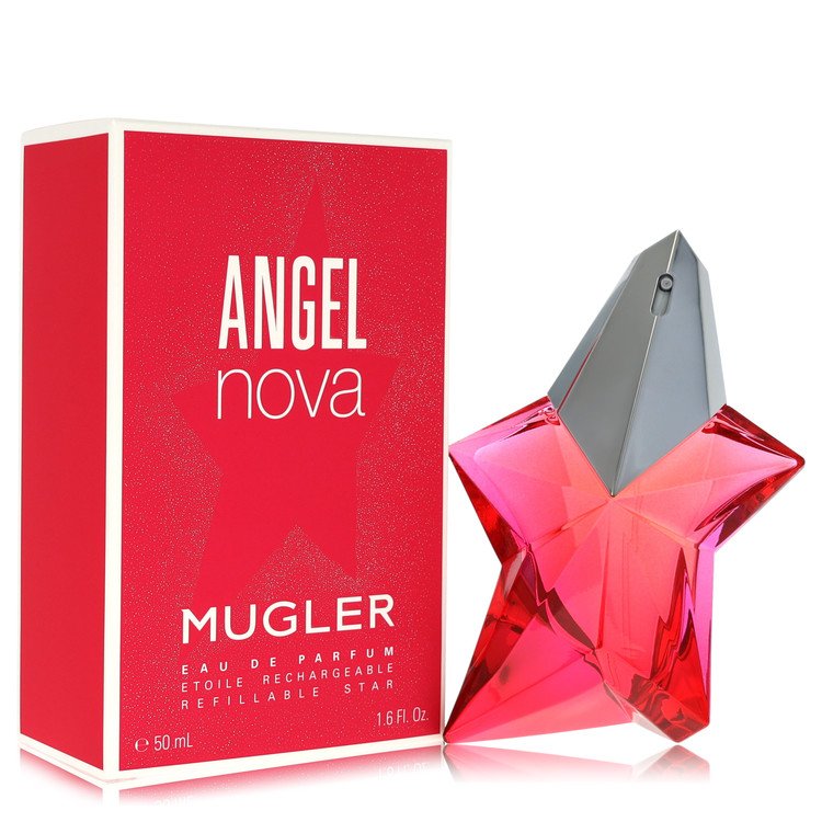 Angel Nova Eau De Parfum Refillable Spray (Red) by Thierry Mugler 50 ml