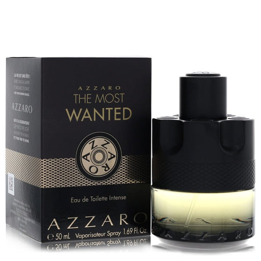 Azzaro The Most Wanted Eau De Toilette Intense Spray by Azzaro 50 ml