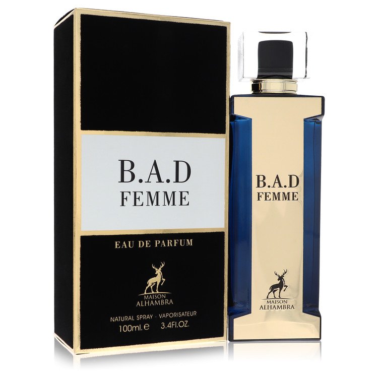 B.a.d Femme Eau De Parfum Spray by Maison Alhambra 100 ml