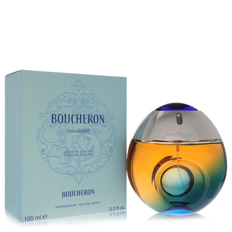 Boucheron Eau Legere Eau De Toilette Spray (Blue Bottle, Bergamote, Genet, Narcisse, Musc) by Boucheron 100 ml