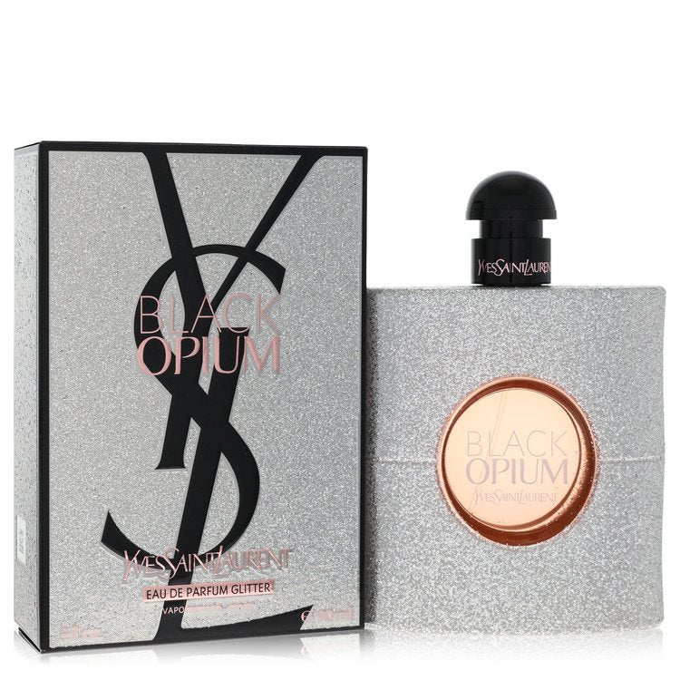 Black Opium Glitter Eau De Parfum Spray by Yves Saint Laurent 90 ml
