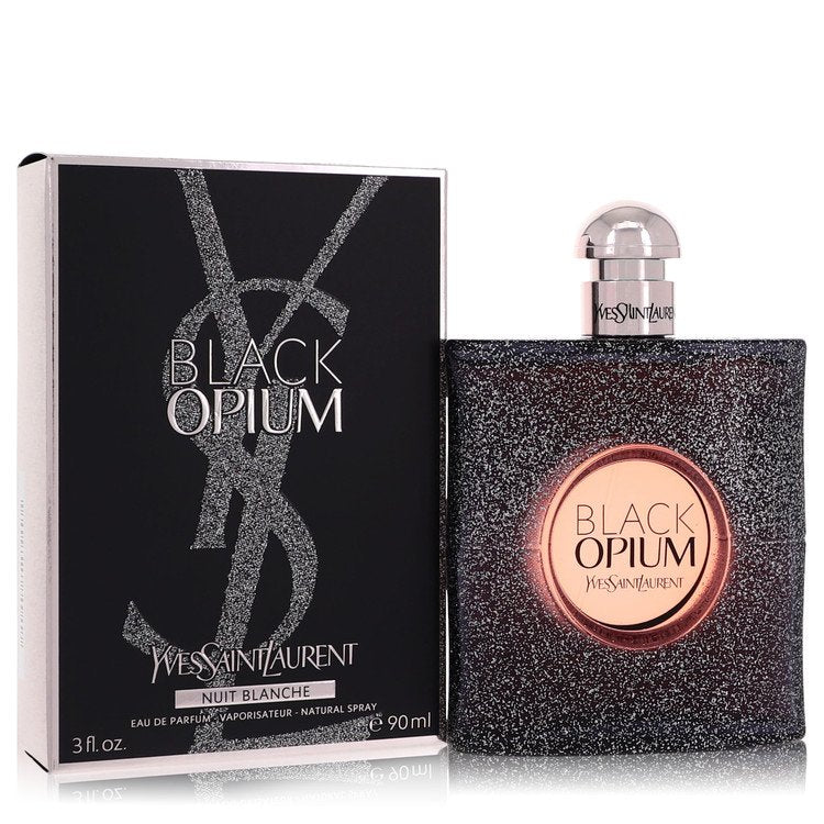 Black Opium Nuit Blanche Eau De Parfum Spray by Yves Saint Laurent 90 ml