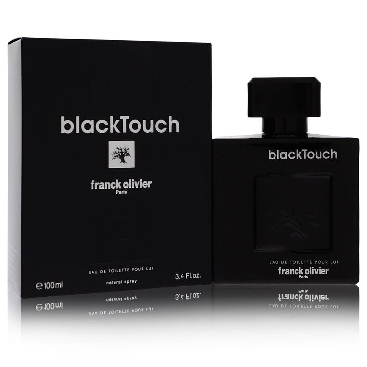 Black Touch Eau De Toilette Spray by Franck Olivier 100 ml