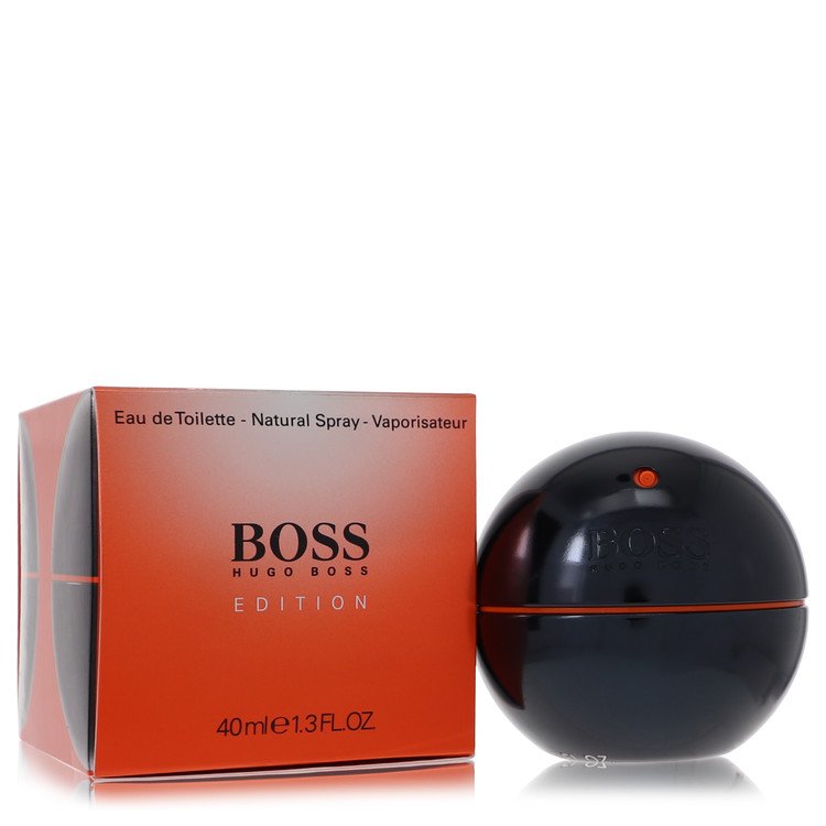 Boss In Motion Black Eau De Toilette Spray by Hugo Boss 38 ml