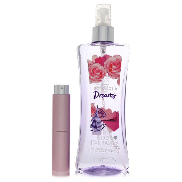 Body Fantasies Signature Romance & Dreams Travel Spray by Parfums De Coeur 8 ml