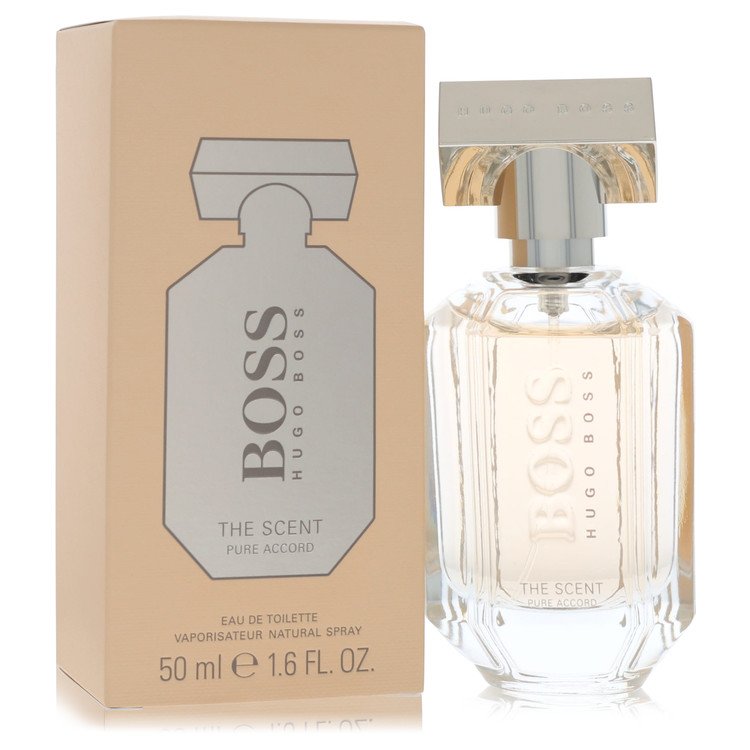 Boss The Scent Pure Accord Eau De Toilette Spray by Hugo Boss 50 ml
