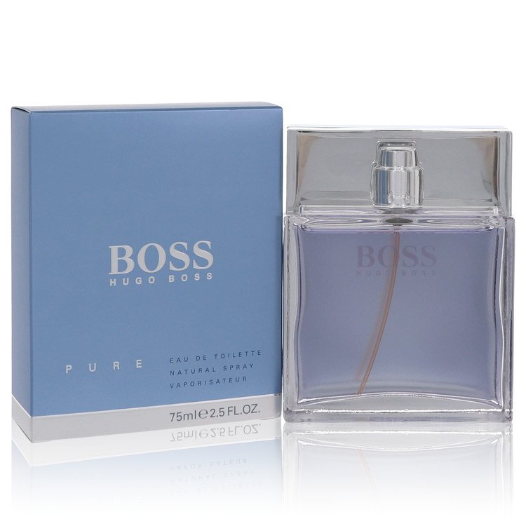 Boss Pure Eau De Toilette Spray by Hugo Boss 75 ml