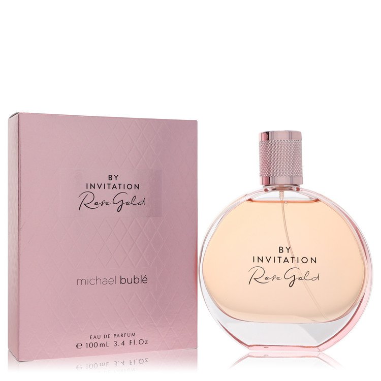By Invitation Rose Gold Eau De Parfum Spray by Michael Buble 100 ml