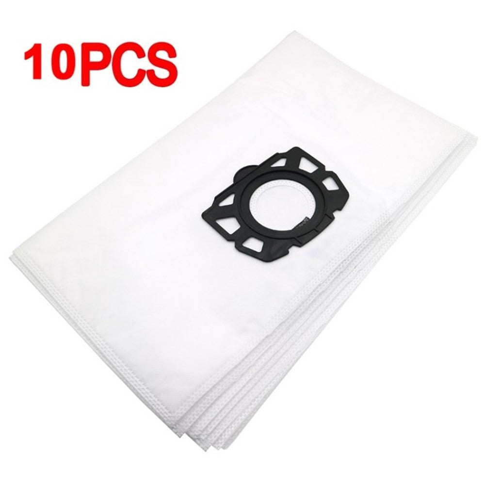 10Pcs Disposable Vacuum Cleaner Bags Vacuum Filter Bags Replacement for Karcher WD4 WD5-10 MV4 MV5 MV6
