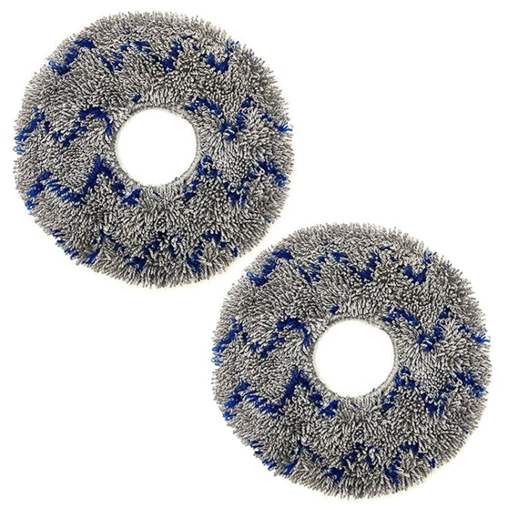 2Pcs Mop Cloth Pads Replacement for Roborock P10 / P10 Pro / P10S Pro / P10S Pro+ / Dreame S10 / S10 Pro / S10+ / S10 Pro+ Robot Vacuum Cleaner Spare Parts