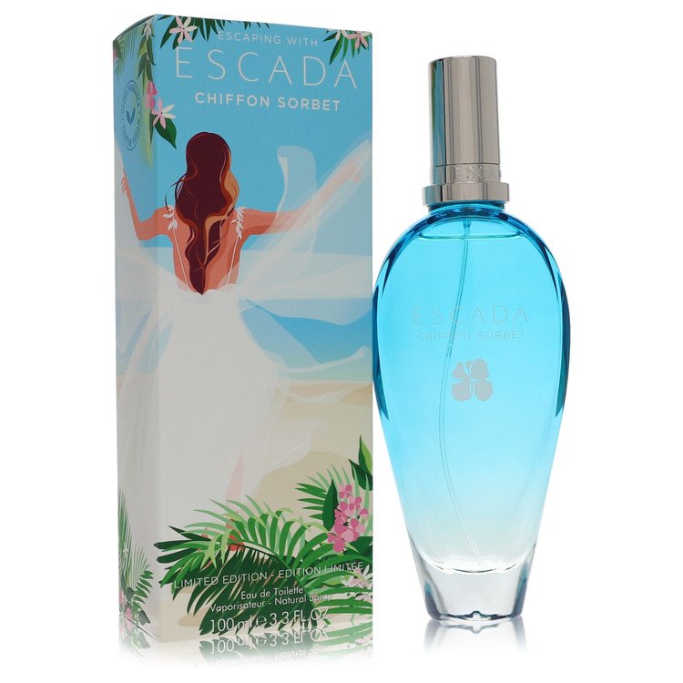 Chiffon Sorbet Eau De Toilette Spray by Escada 100 ml