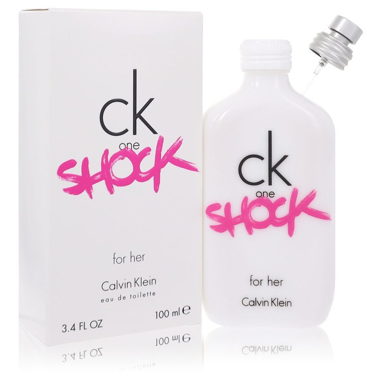 Ck One Shock Eau De Toilette Spray by Calvin Klein 100 ml