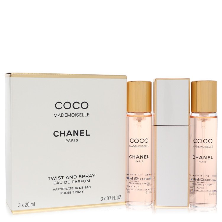Coco Mademoiselle Mini EDP Spray by Chanel 3 x 21 ml