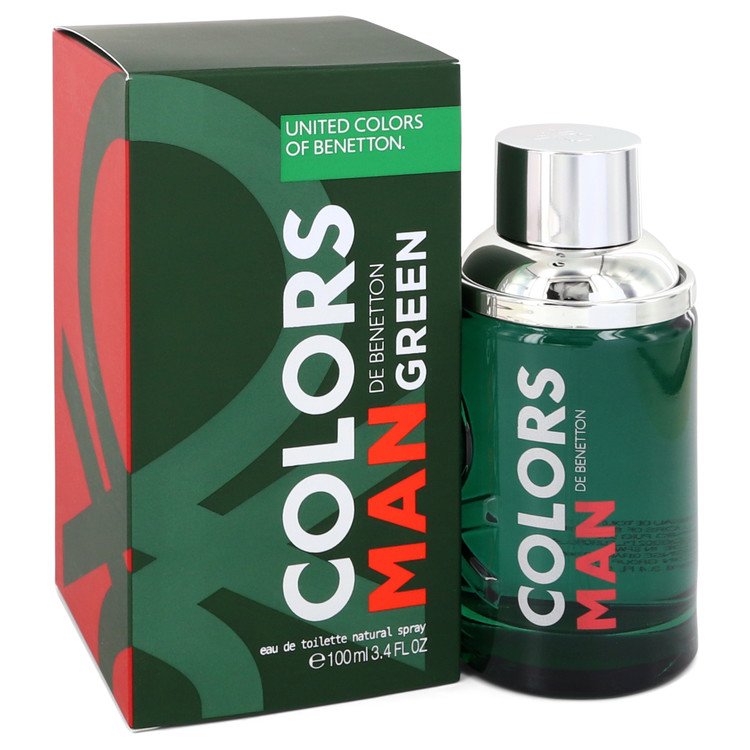Colors De Benetton Green Eau De Toilette Spray by Benetton 100 ml