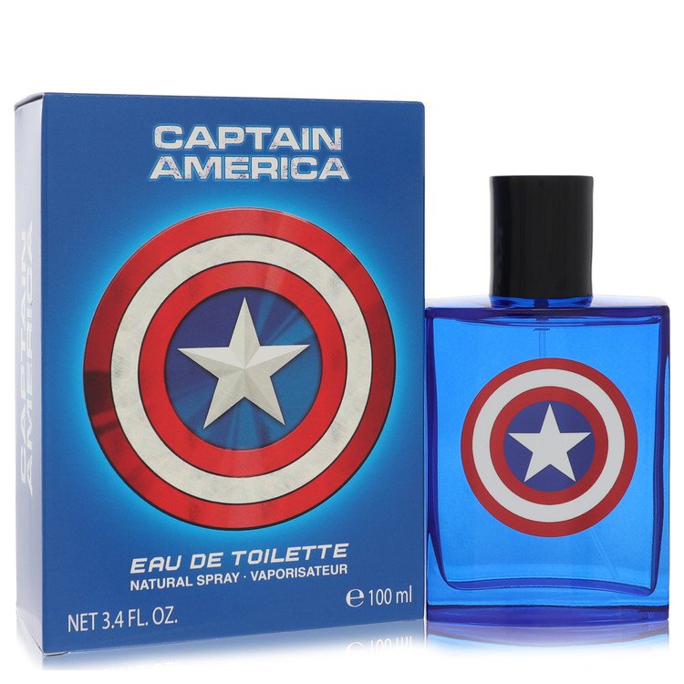 Captain America Eau De Toilette Spray by Marvel 100 ml