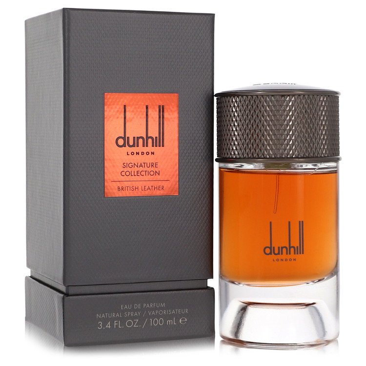 Dunhill British Leather Eau De Parfum Spray by Alfred Dunhill 100 ml