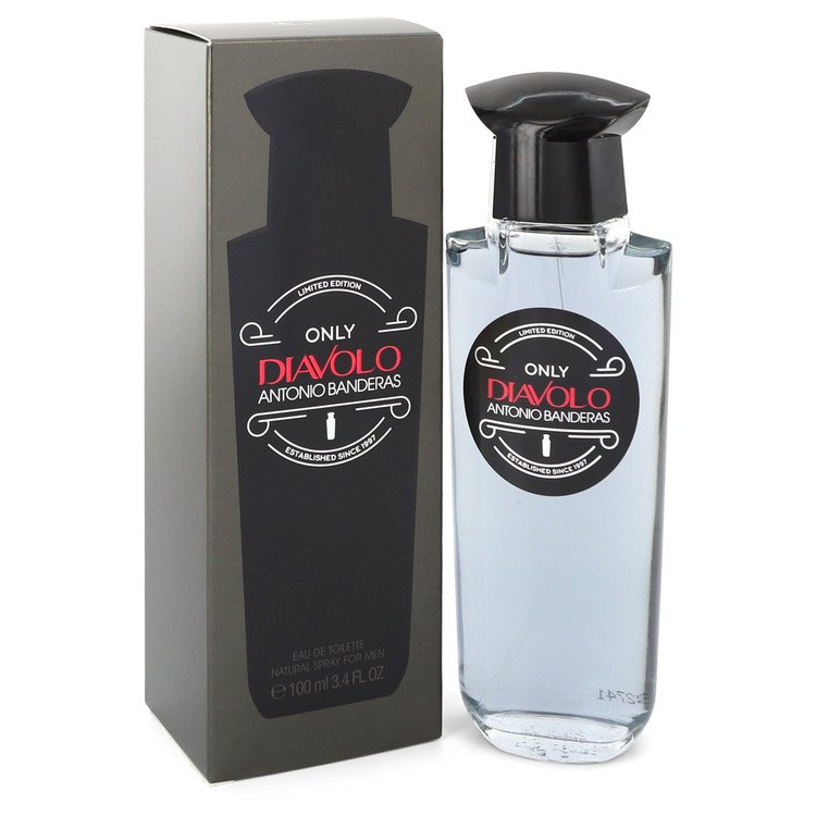Diavolo Only Eau De Toilette Spray by Antonio Banderas 100 ml