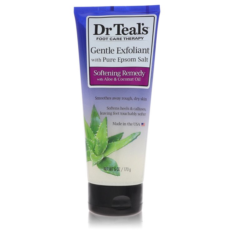 Dr Teals Gentle Exfoliant With Pure Epson Salt Gentle Exfoliant with Pure Epsom Salt Softening Remedy with Aloe & Coconut Oil (Unisex) by Dr Teals 177 ml