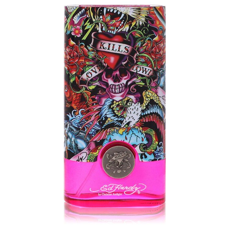 Ed Hardy Hearts & Daggers Eau De Parfum Spray (Unboxed) by Christian Audigier 50 ml