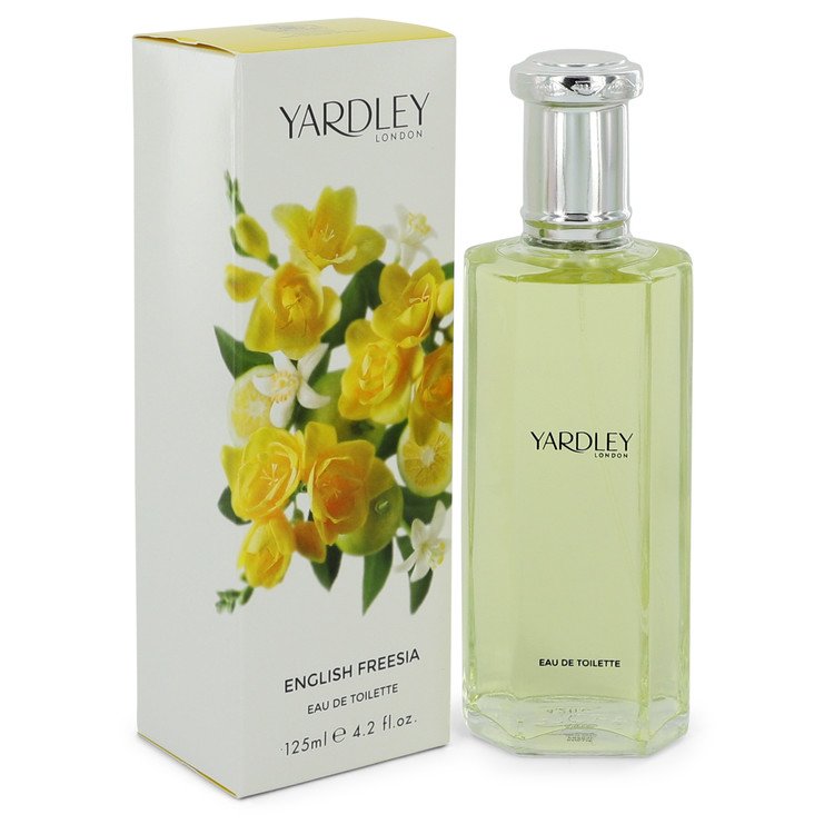 English Freesia Eau De Toilette Spray by Yardley London 125 ml