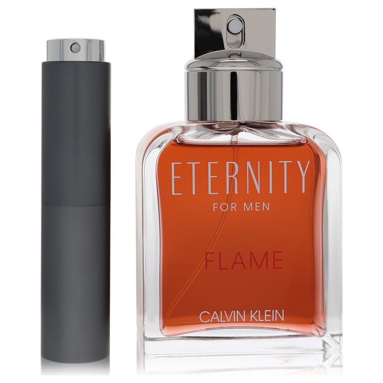 Eternity Flame Travel Spray by Calvin Klein 8 ml
