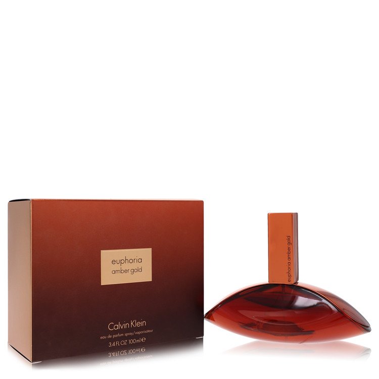 Euphoria Amber Gold Eau De Parfum Spray by Calvin Klein 100 ml