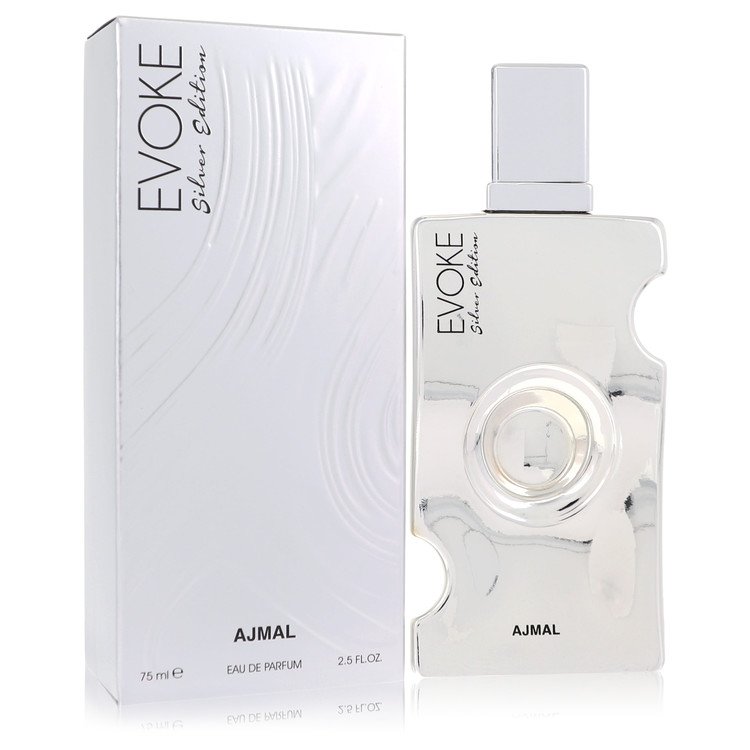 Evoke Silver Edition Eau De Parfum Spray by Ajmal 75 ml