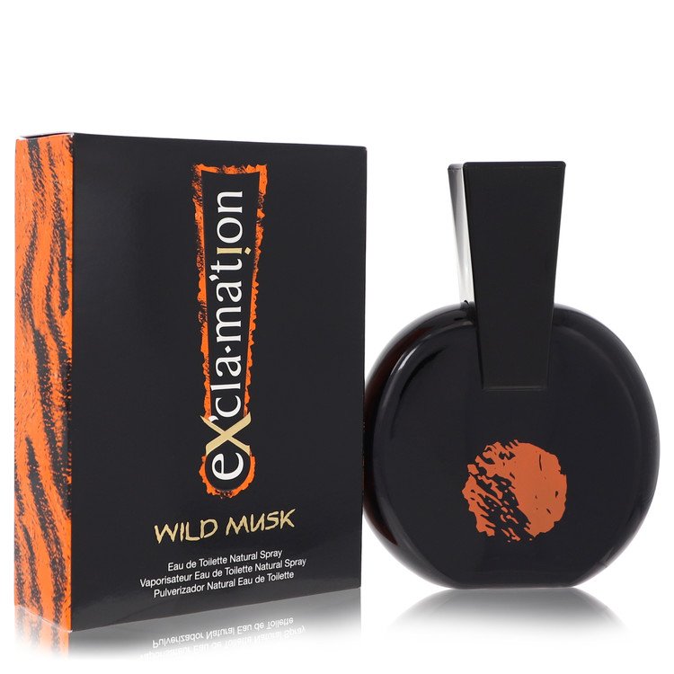 Exclamation Wild Musk Eau De Toilette Spray by Coty 100 ml