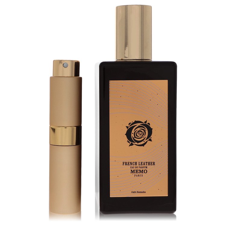 French Leather Travel Spray by Memo 8 ml