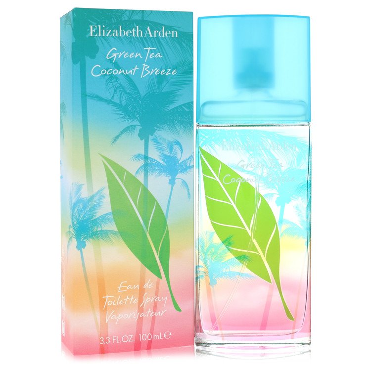 Green Tea Coconut Breeze Eau De Toilette Spray by Elizabeth Arden 100 ml