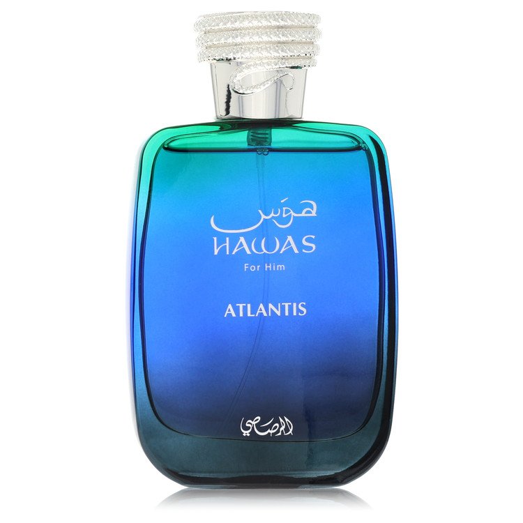 Hawas Atlantis Eau De Parfum Spray (Unboxed) by Rasasi 100 ml