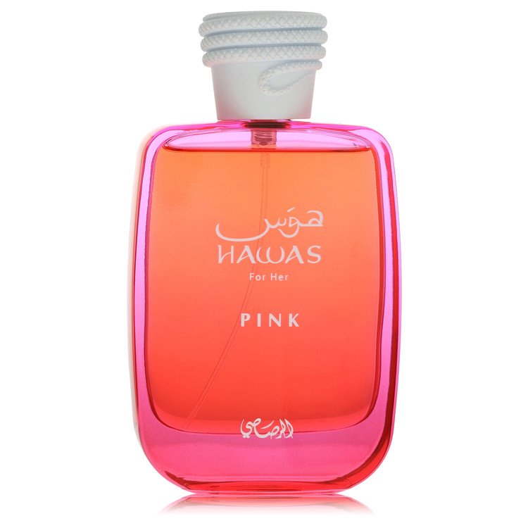 Hawas Pink Eau De Parfum Spray (Unboxed) by Rasasi 100 ml