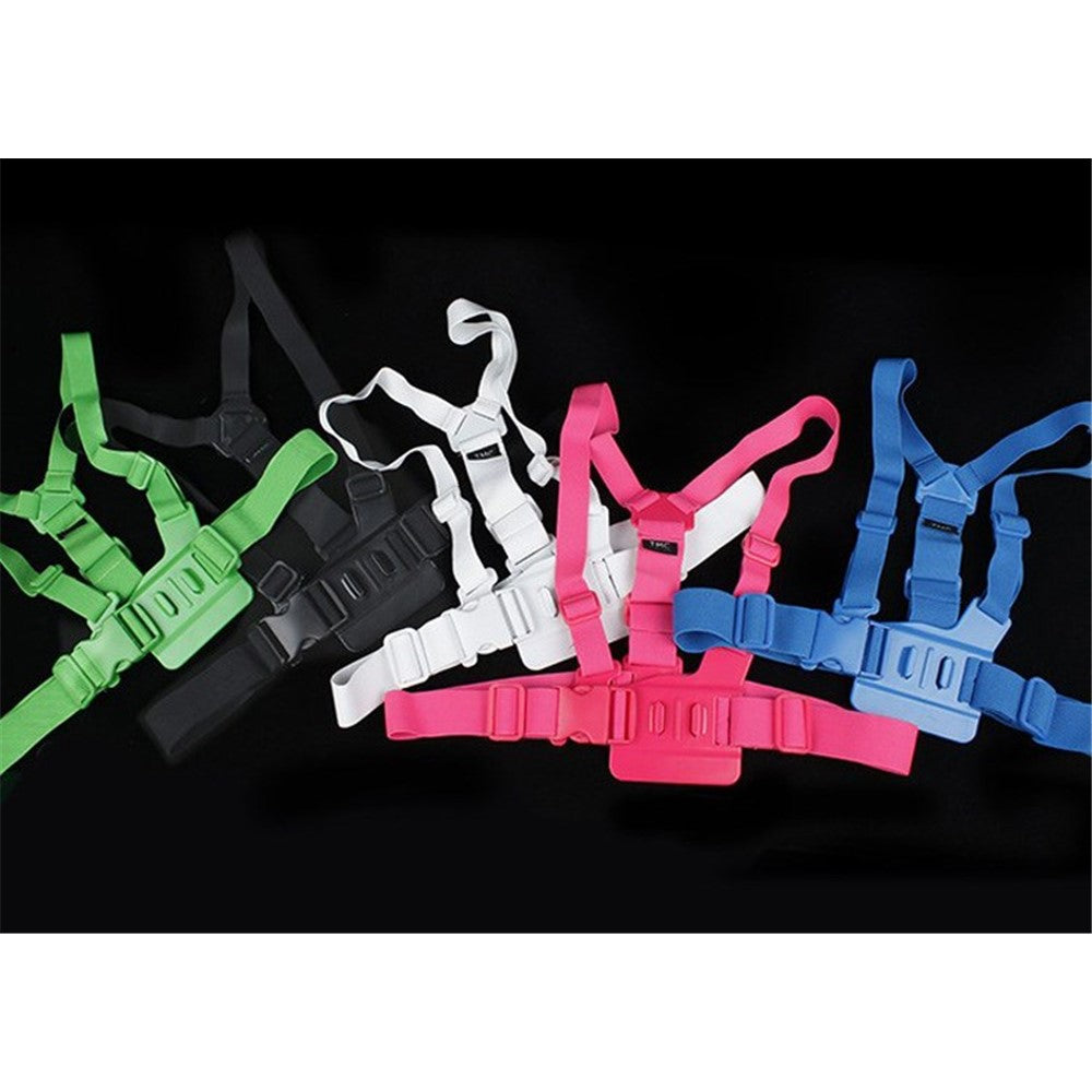 Elastic Chest Strap with Head Band for GoPro Hero3+/3/2/1