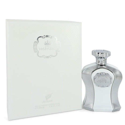 His Highness White Eau De Parfum Spray by Afnan 100 ml