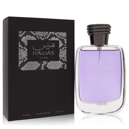 Hawas Eau De Parfum Spray by Rasasi 98 ml Brands HD