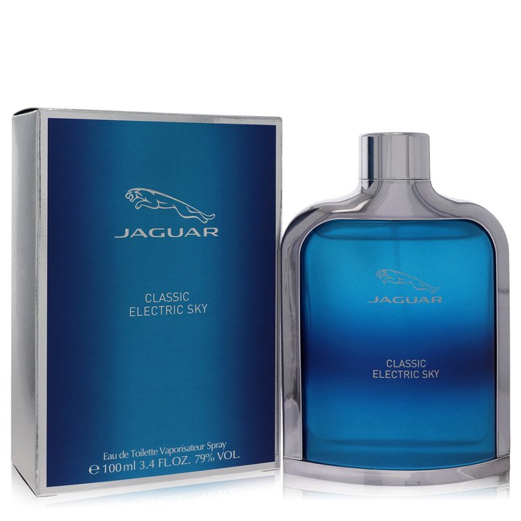 Jaguar Classic Electric Sky Eau De Toilette Spray by Jaguar 100 ml