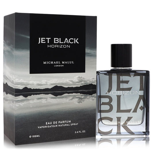 Jet Black Horizon Eau De Parfum Spray by Michael Malul 100 ml