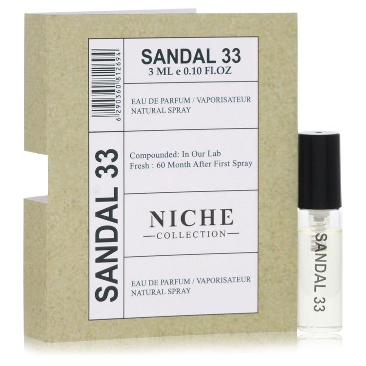 Khalis Sandal 33 Niche Collection Vial (sample) by Khalis 3 ml
