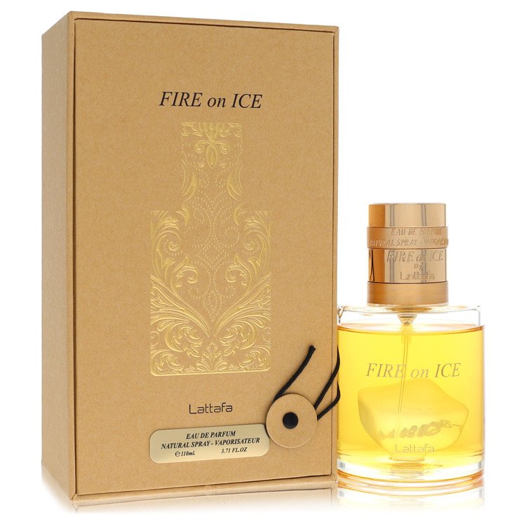 Lattafa Fire On Ice Eau De Parfum Spray (Unisex) by Lattafa 109 ml