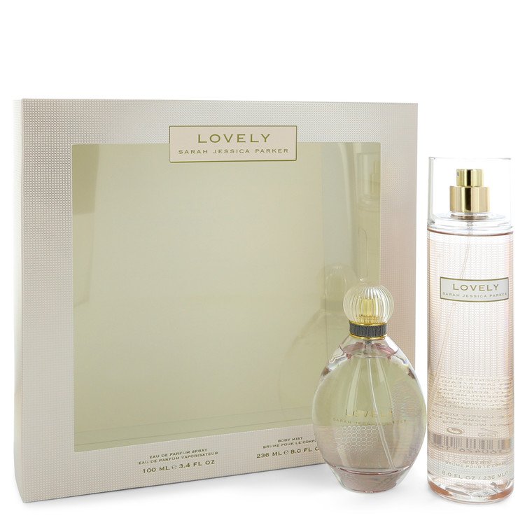 Lovely Gift Set - 3.4 oz Eau De Parfum Spray + 8 oz Body Mist by Sarah Jessica Parker --