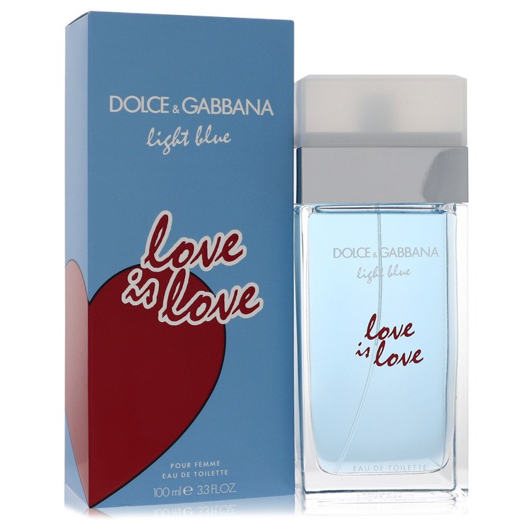 Light Blue Love Is Love Eau De Toilette Spray by Dolce & Gabbana 100 ml