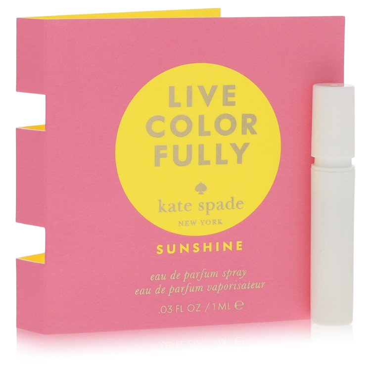 Live Colorfully Sunshine Vial (sample) by Kate Spade 1 ml