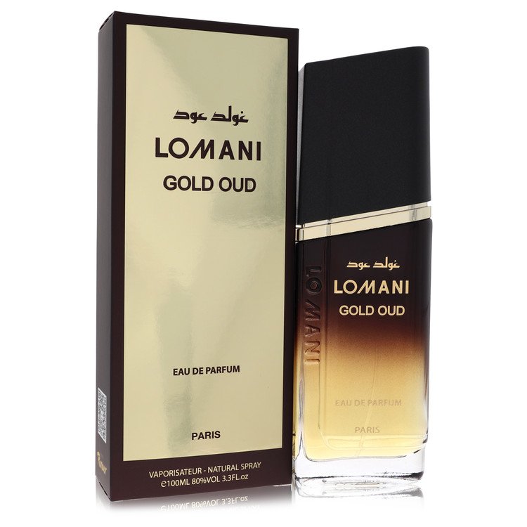 Lomani Gold Oud Eau De Parfum Spray by Lomani 100 ml