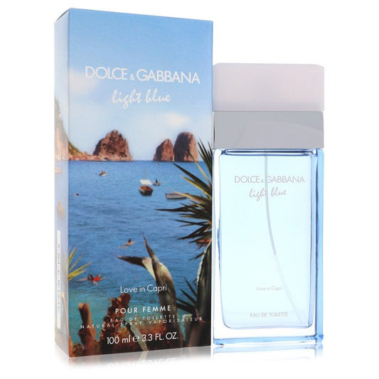 Light Blue Love In Capri Eau De Toilette Spray By Dolce & Gabbana Brands HD