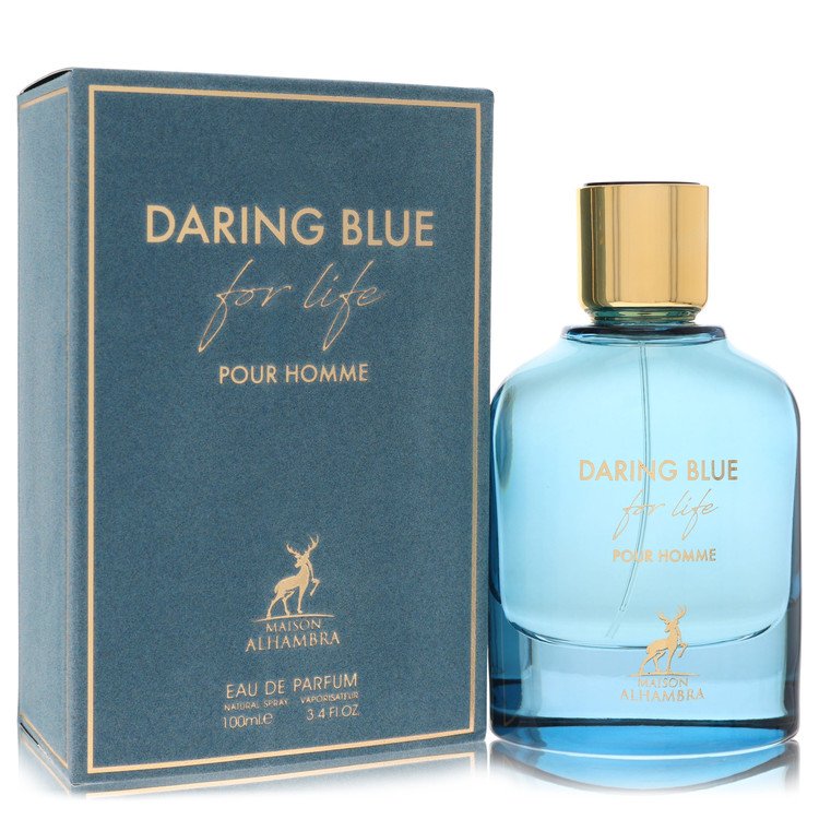 Maison Alhambra Daring Blue For Life Eau De Parfum Spray by Maison Alhambra 100 ml