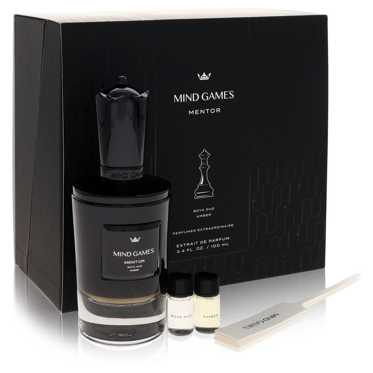 Mind Games Mentor Gift Set - 3.4 oz Extrait De Parfum Spray + 2 x 0.10 Mini EDP by Mind Games --