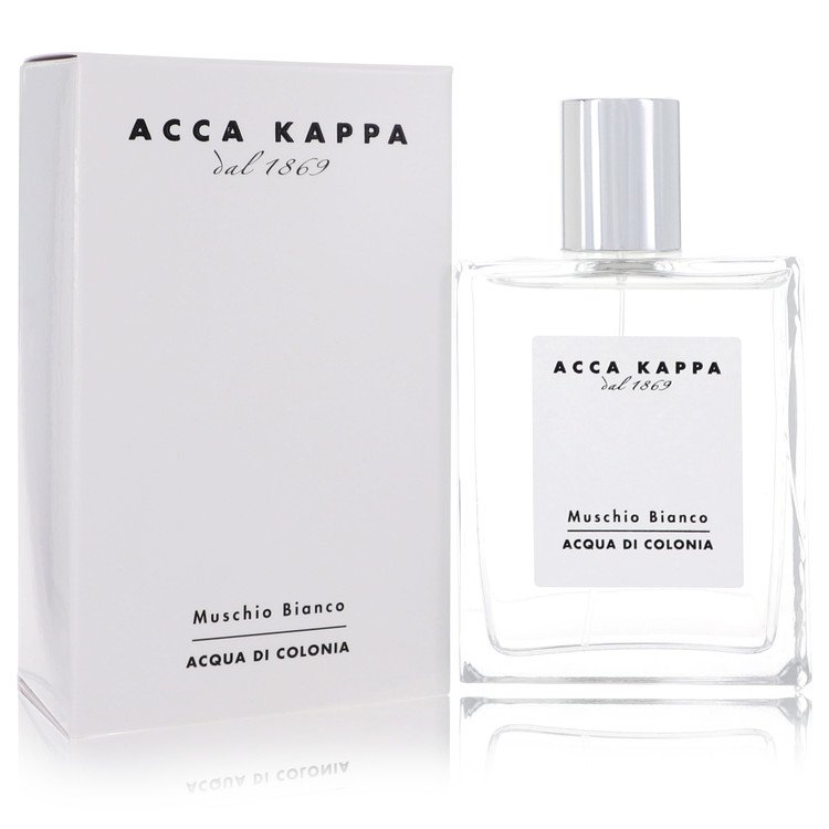 Muschio Bianco (white Musk/moss) Eau De Cologne Spray (Unisex) by Acca Kappa 100 ml