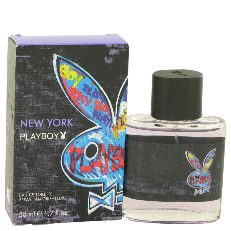 New York Playboy Eau De Toilette Spray by Playboy 50 ml