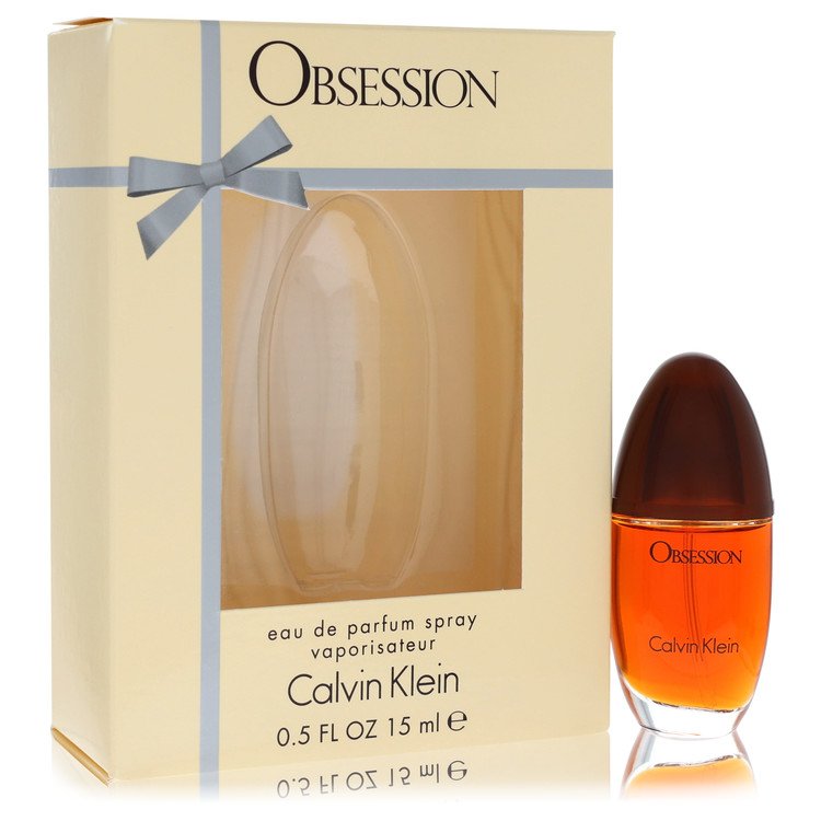 Obsession Eau De Parfum Spray by Calvin Klein 15 ml
