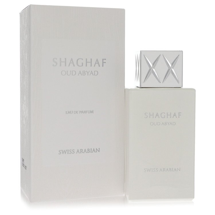 Shaghaf Oud Abyad Eau De Parfum Spray (Unisex) by Swiss Arabian 75 ml